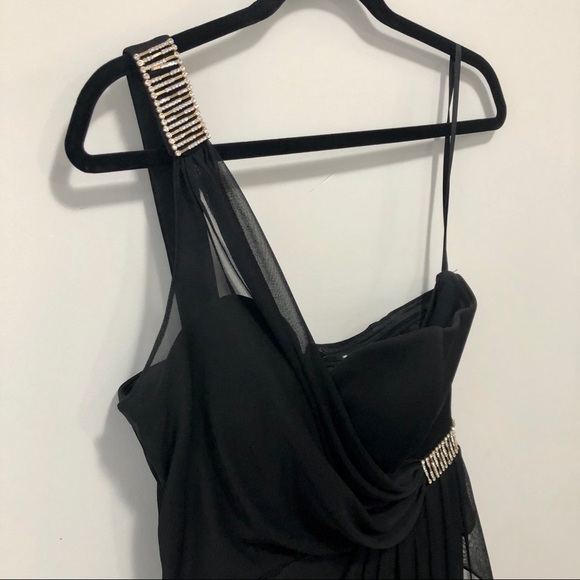 XSCAPE by Joanna Chen One shoulder Cocktail dress - Picture 5 of 6